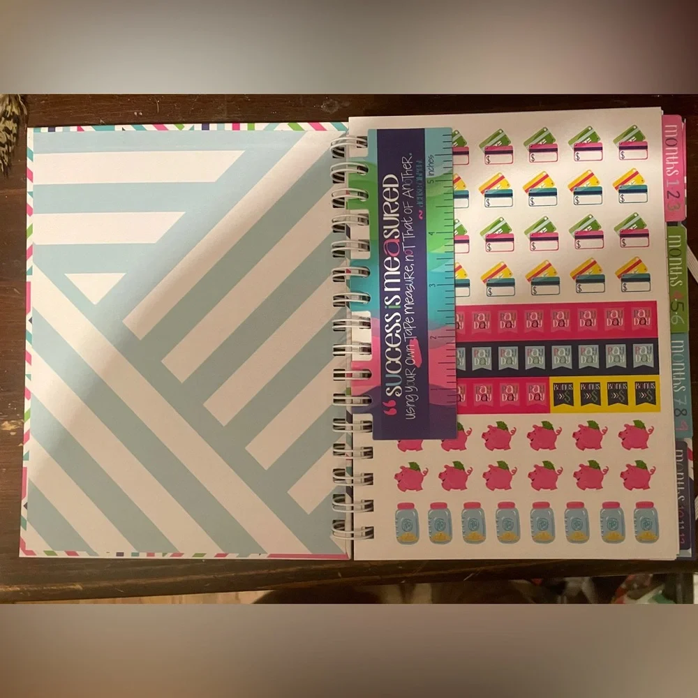 Denise Albright Budget Binder™ Bill Tracker Financial Planner | Geo Design. NEW